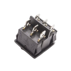 KCD4-602 ON-OFF Switch 6 Pin Black - 2