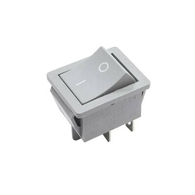 KCD4 Non-Illuminated On/Off Switch 4 Pin - Gray - 1