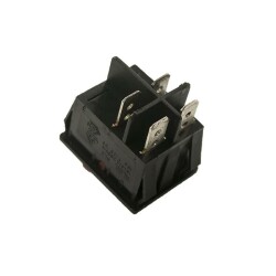 KCD4 Non-Illuminated On/Off Switch - Red - 2