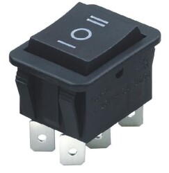 KCD4 ON-OFF-ON Switch 6-Pin - 1