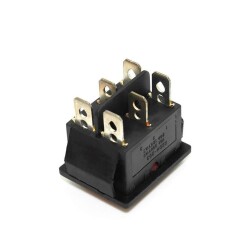 KCD4 ON-OFF-ON Three Position Illuminated Switch 6 Pin - 2