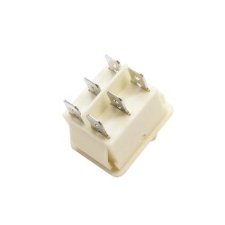 KCD4 ON-OFF-ON Three Position Non-Illuminated Switch White - 2