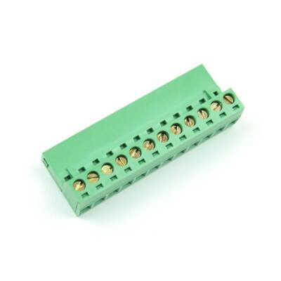 KF2EDGR-5.08-12P 12 Pin 90 Degree Pluggable Vertical Terminal Block - 1