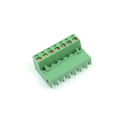 KF2EDGR-5.08-7P 7 Pin 90 Degree Pluggable Vertical Terminal Block - 1