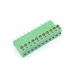 KF2EDGV-5.08-11P 180 Degree Pluggable Vertical Terminal Block - 1