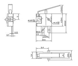 KFC-V-103F Micro Switch 2-Pin - 2