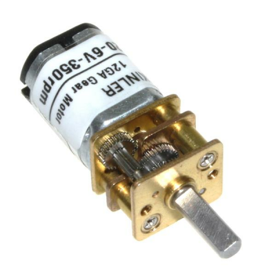 KGA12 6V 350Rpm 12mm Redüktörlü Dc Motor - 2