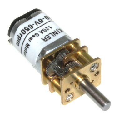 KGA12 6V 650Rpm 12mm Redüktörlü Dc Motor - 2