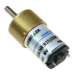 KGA14 6V 650Rpm 14mm Geared DC Motor - 1