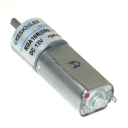 KGA16 12V 90Rpm 16mm 1:144 Geared DC Motor 