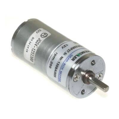 KGA25 12V 200Rpm 25mm Geared DC Motor - 2