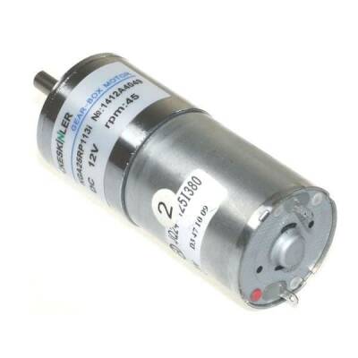 KGA25 12V 45Rpm 25mm Redüktörlü Dc Motor - 1