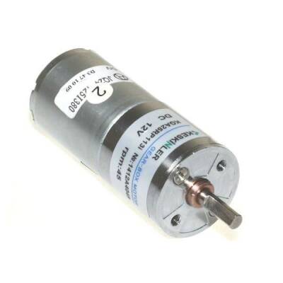 KGA25 12V 45Rpm 25mm Redüktörlü Dc Motor - 2