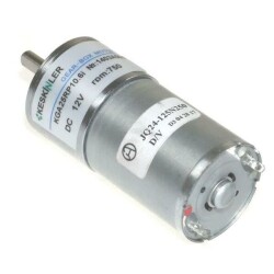 KGA25 12V 750Rpm 25mm Geared Dc Motor - 1