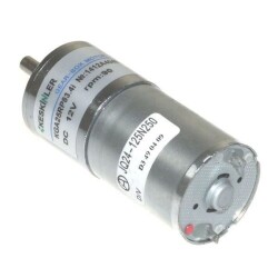 KGA25 12V 90Rpm 25mm Geared DC Motor 