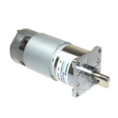 KGA42 12V 100Rpm 42mm Redüktörlü Flanşlı Uzun Dc Motor - 2