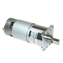 KGA42 12V 10Rpm 42mm Redüktörlü Flanşlı Uzun Dc Motor - 2