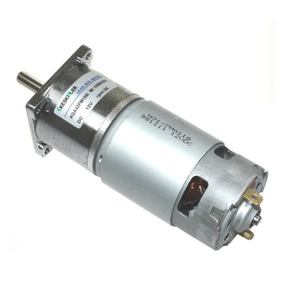 KGA42 12V 30Rpm 42mm Redüktörlü Flanşlı Uzun Dc Motor - 1