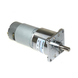 KGA42 12V 5rpm 42mm Redüktörlü Flanşlı Uzun Dc Motor - 2