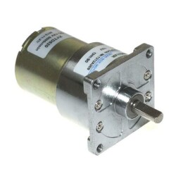 KGA42 12V 90Rpm 42mm Redüktörlü Flanşlı Kısa Dc Motor - 2