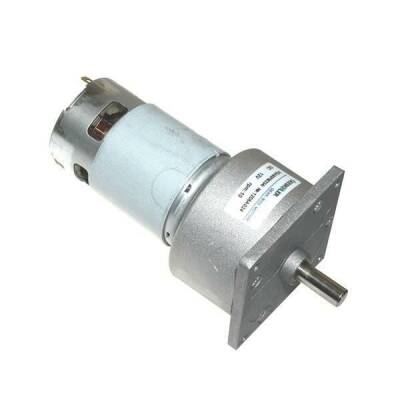 KGA60 12V 10Rpm 60mm Geared Flanged Dc Motor - 2