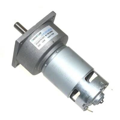 KGA60 12V 120Rpm 60mm Geared Flanged Dc Motor - 1