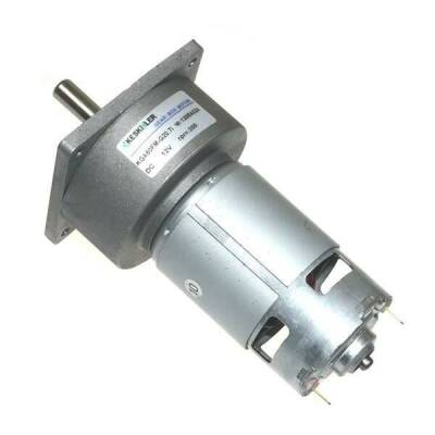 KGA60 12V 200Rpm 60mm Geared Flanged Dc Motor - 1