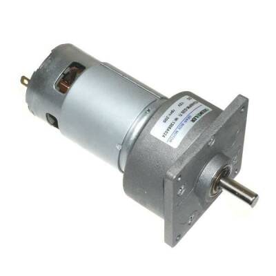 KGA60 12V 200Rpm 60mm Geared Flanged Dc Motor - 2