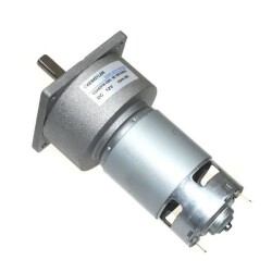 KGA60 12V 60Rpm 60mm Flange Dc Motor with Gearmotor - 1