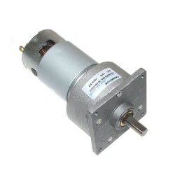 KGA60 12V 60Rpm 60mm Flange Dc Motor with Gearmotor - 2