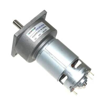 KGA60 24V 100Rpm 60mm Geared Flanged Dc Motor - 1