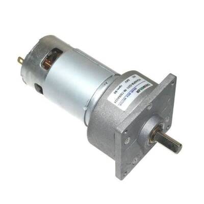 KGA60 24V 100Rpm 60mm Geared Flanged Dc Motor - 2