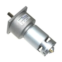 KGA60 24V 10Rpm 60mm Geared Flanged Dc Motor - 1