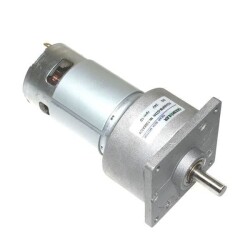 KGA60 24V 10Rpm 60mm Geared Flanged Dc Motor - 2