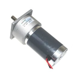 KGA60 24V 15Rpm 60mm Geared Flanged Dc Motor 