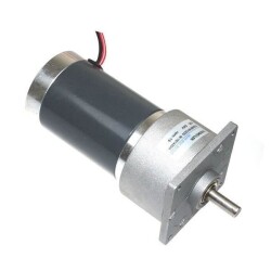 KGA60 24V 15Rpm 60mm Redüktörlü Flanşlı Dc Motor - 2