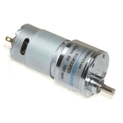 KGB33 6V 160Rpm 33mm Redüktörlü Eksantrik Dc Motor - 2