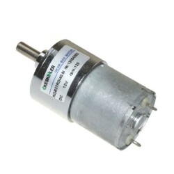 KGB37 12V 120Rpm 37mm Eccentric Dc Motor with Gearbox 