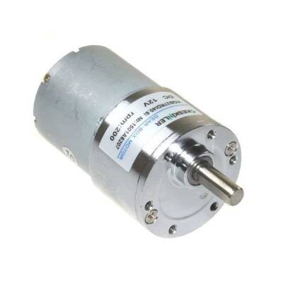 KGB37 12V 200Rpm 37mm Eccentric Dc Motor with Gearbox - 2