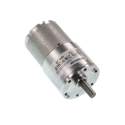 KGB37 12V 20Rpm 37mm Eccentric Dc Motor with Gearbox - 2