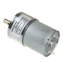 KGB37 12V 400Rpm 37mm Eccentric Dc Motor with Gearbox 