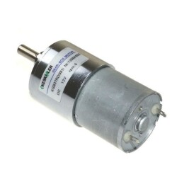 KGB37 12V 5 Rpm 37mm Eccentric Dc Motor with Gearbox - 13