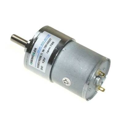 KGB37 12V 700Rpm 37mm Eccentric Dc Motor with Gearbox - 1