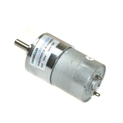 KGB37 24V 120Rpm 37mm Redüktörlü Eksantrik Dc Motor - 1