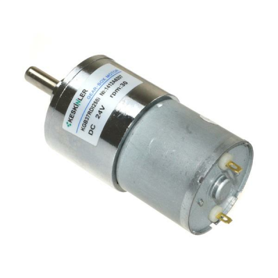 KGB37 24V 30Rpm 37mm Redüktörlü Eksantrik Dc Motor - 1