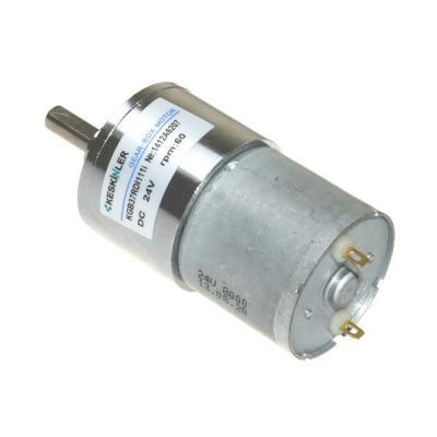 KGB37 24V 325Rpm 37mm Redüktörlü Eksantrik Dc Motor - 1