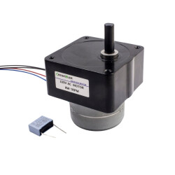 KTYZ-50 1RPM 8W 220V AC Senkron Motor 