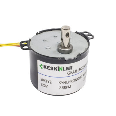 KTYZ-50 2.5RPM 6W AC Senkron Motor - 1