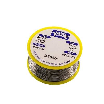 Kurtel 0.46 mm 250gr Solder Wire (60% Tin / 40% Lead) - 1