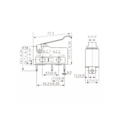 KW11-3Z Micro Switch 3-Pin - 2